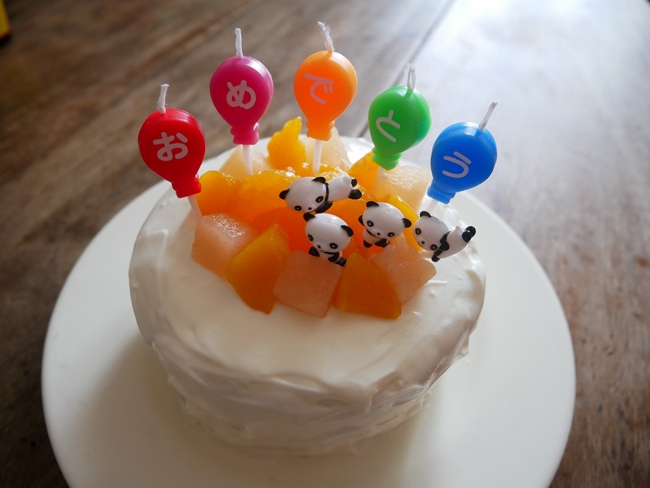 離乳食　赤ちゃん　誕生日ケーキ　砂糖不使用