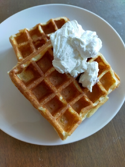 サックリ軽い食感で美味しかったです。休日の朝食にいただきました〜♪