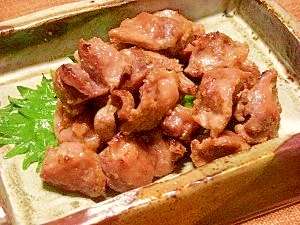 砂肝の塩麹焼き