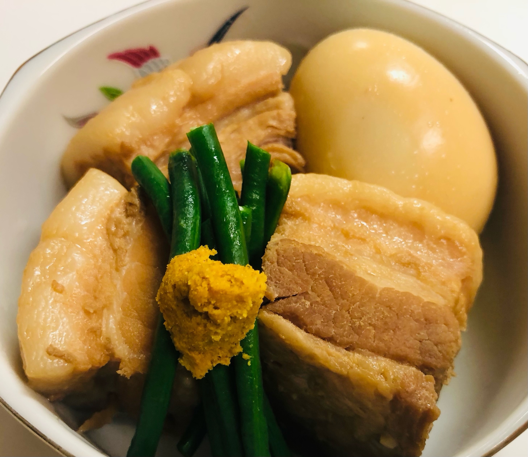 圧力鍋で♪豚の角煮