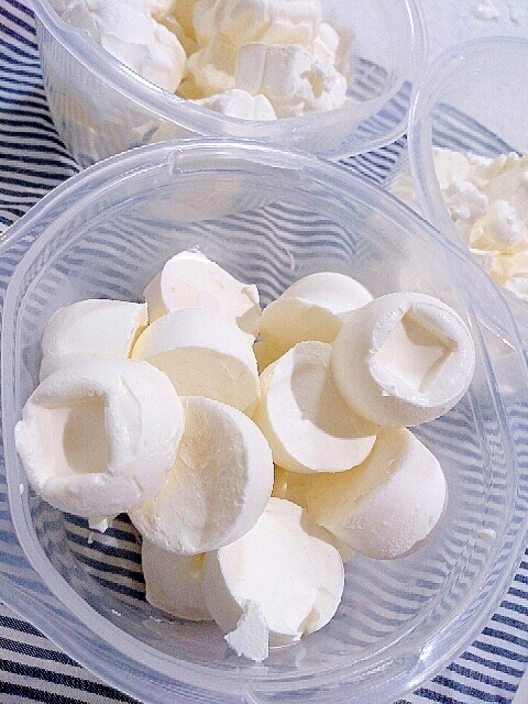 生クリームだけで作るひとくちアイスクリーム レシピ 作り方 By Hideok8 楽天レシピ 生クリームだけで作るひとくちアイスクリーム レシピ 作り方 By Hideok8 楽天レシピ