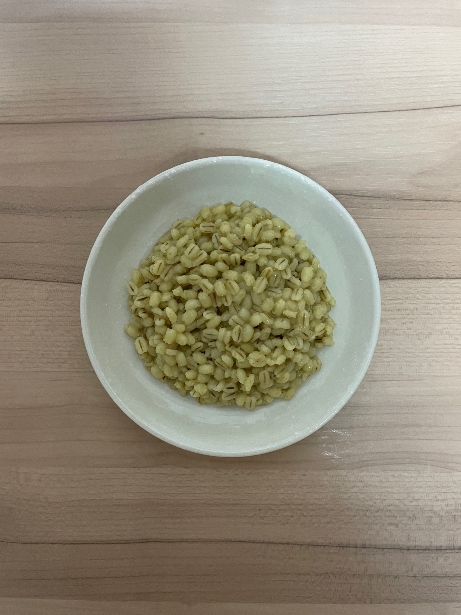 もち麦のカレーローレル煮