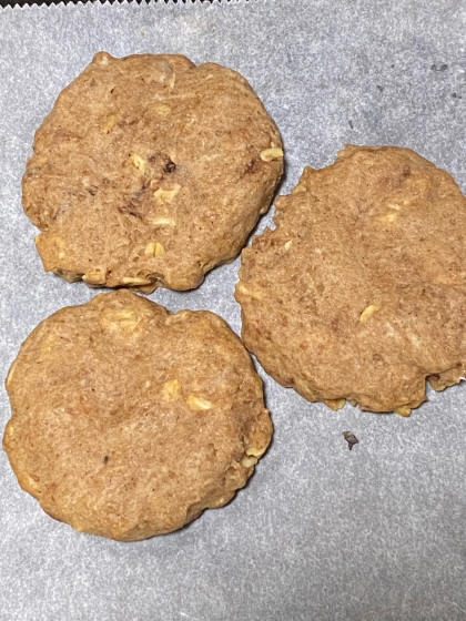 シナモン風味♪ココアのオートミールクッキー