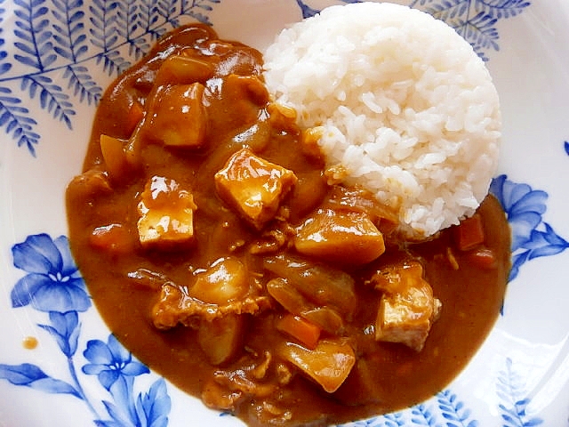 厚揚げ入り カレーライス レシピ 作り方 By なな1151 楽天レシピ