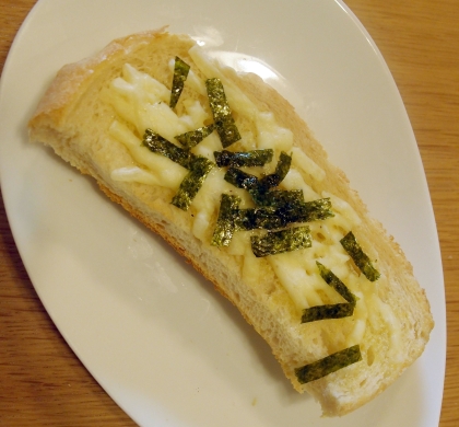 朝食に☆海苔チーズトースト