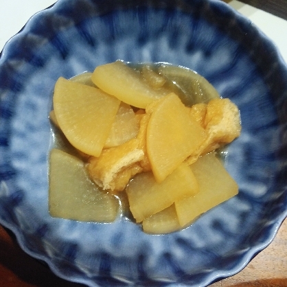 簡単！大根と油揚げの生姜煮