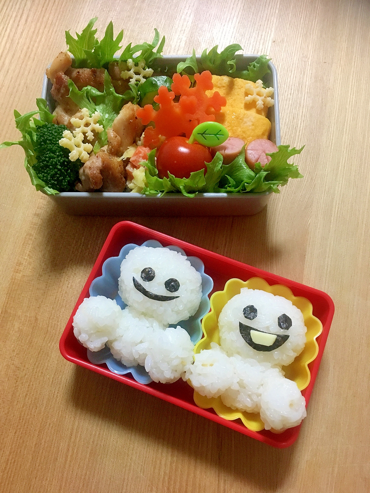 簡単キャラ弁 アナ雪 スノーギースのお弁当 レシピ 作り方 By Cherry05 楽天レシピ