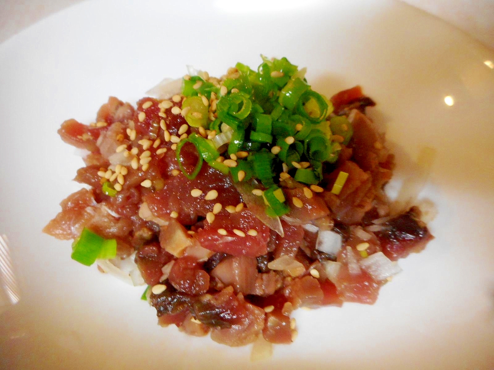 カツオのなめろう レシピ 作り方 By Mococo05 楽天レシピ