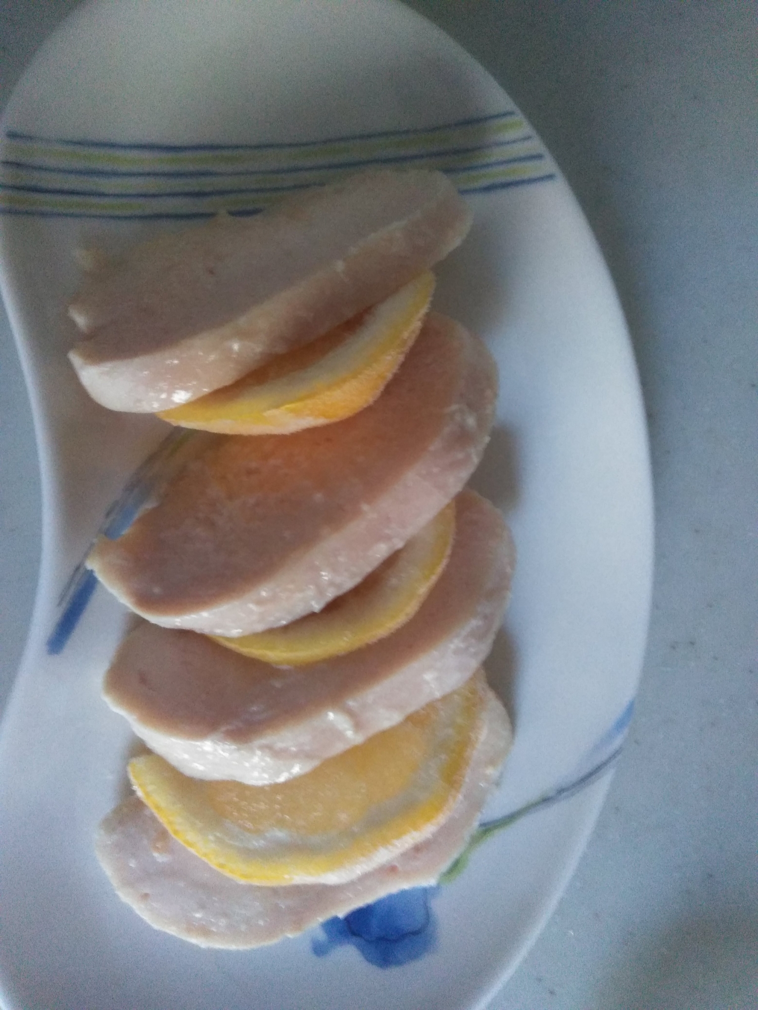 鶏ハムのレモンオイルソース