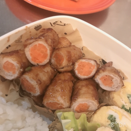 簡単，巻いて煮るだけ☆野菜の肉巻き