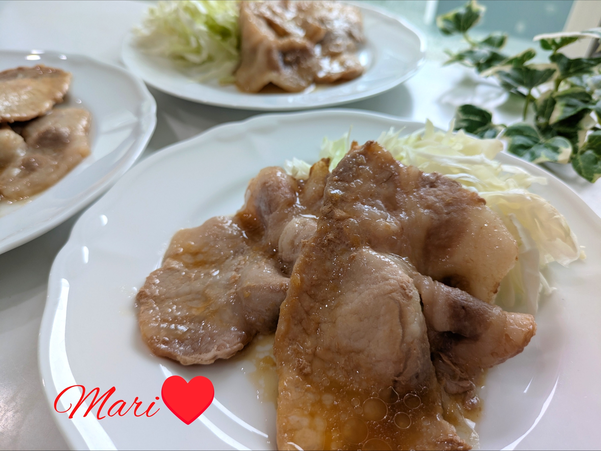 フライパンで簡単！豚ロース生姜焼き