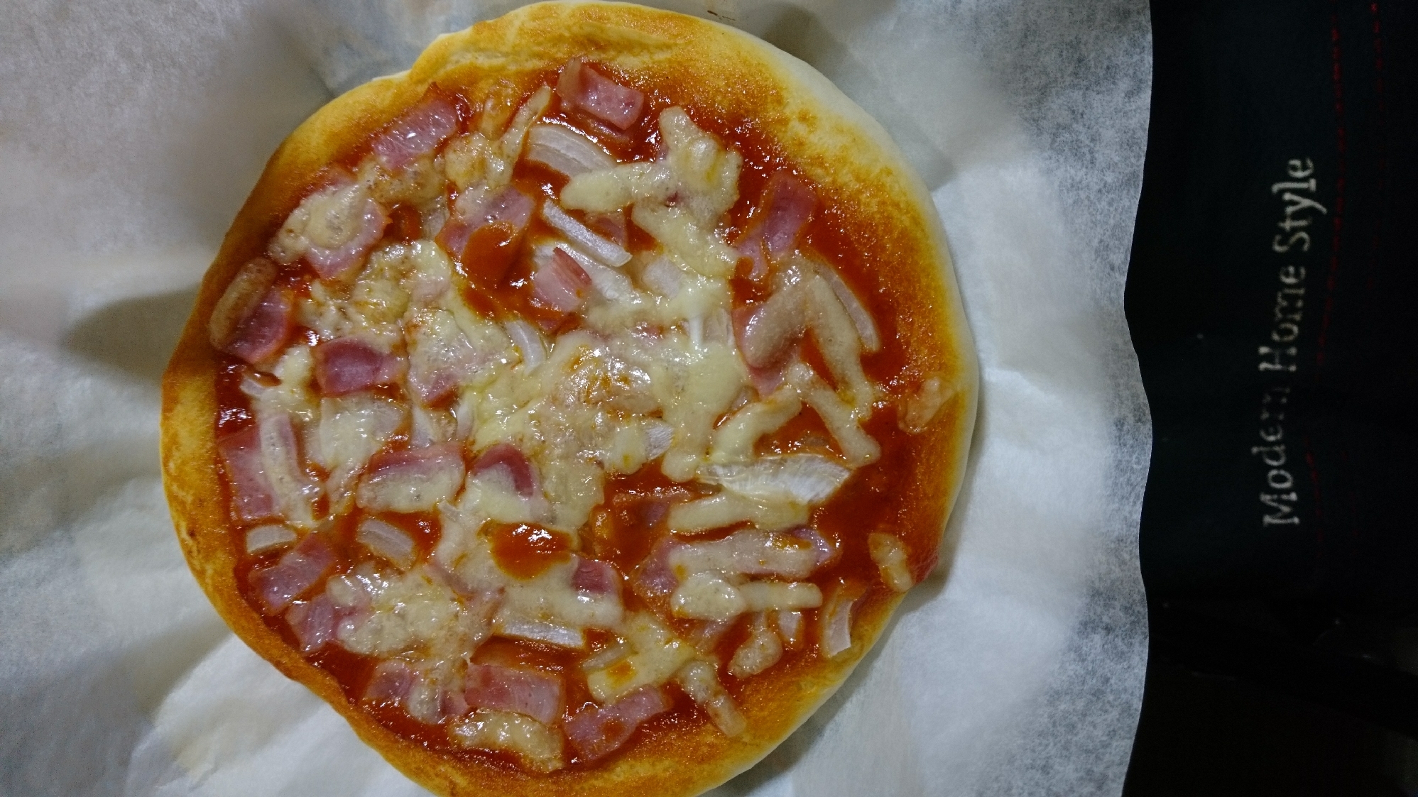 薄力粉で作るピザ