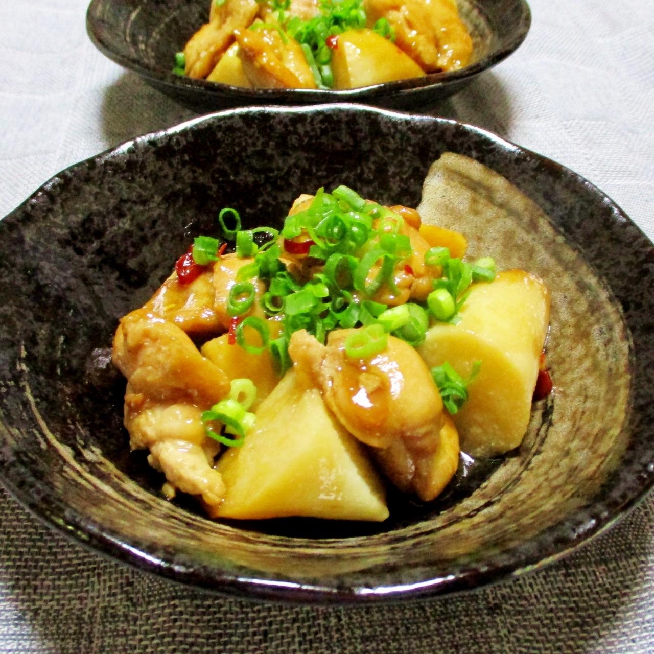 うまっ！手羽トロと長芋の甘辛煮