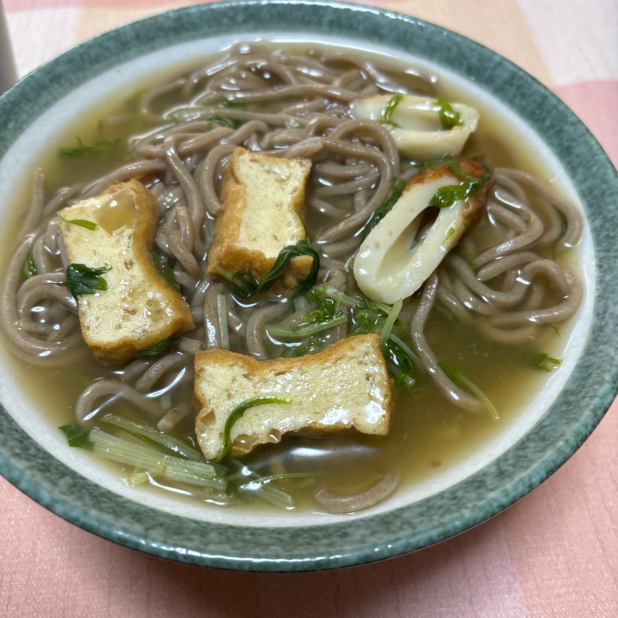 とろみあんのお蕎麦