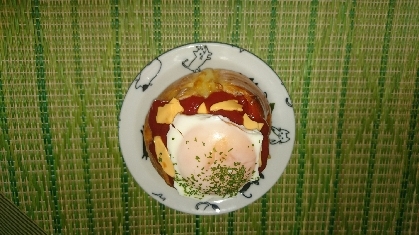 紅蓮華ちゃん✨卵とろーり✨ボロネーゼトースト美味しかったです✨( ≧∀≦)ノリピにポチ✨✨いつもありがとうございます(o^ O^)シ彡☆