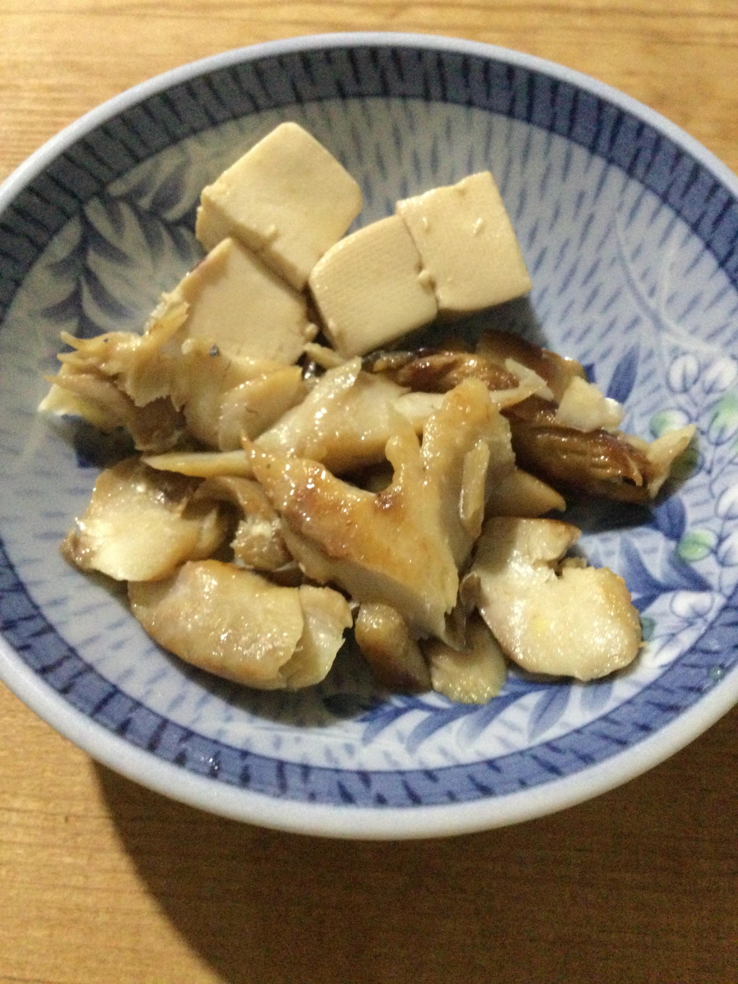 鯵と豆腐♪