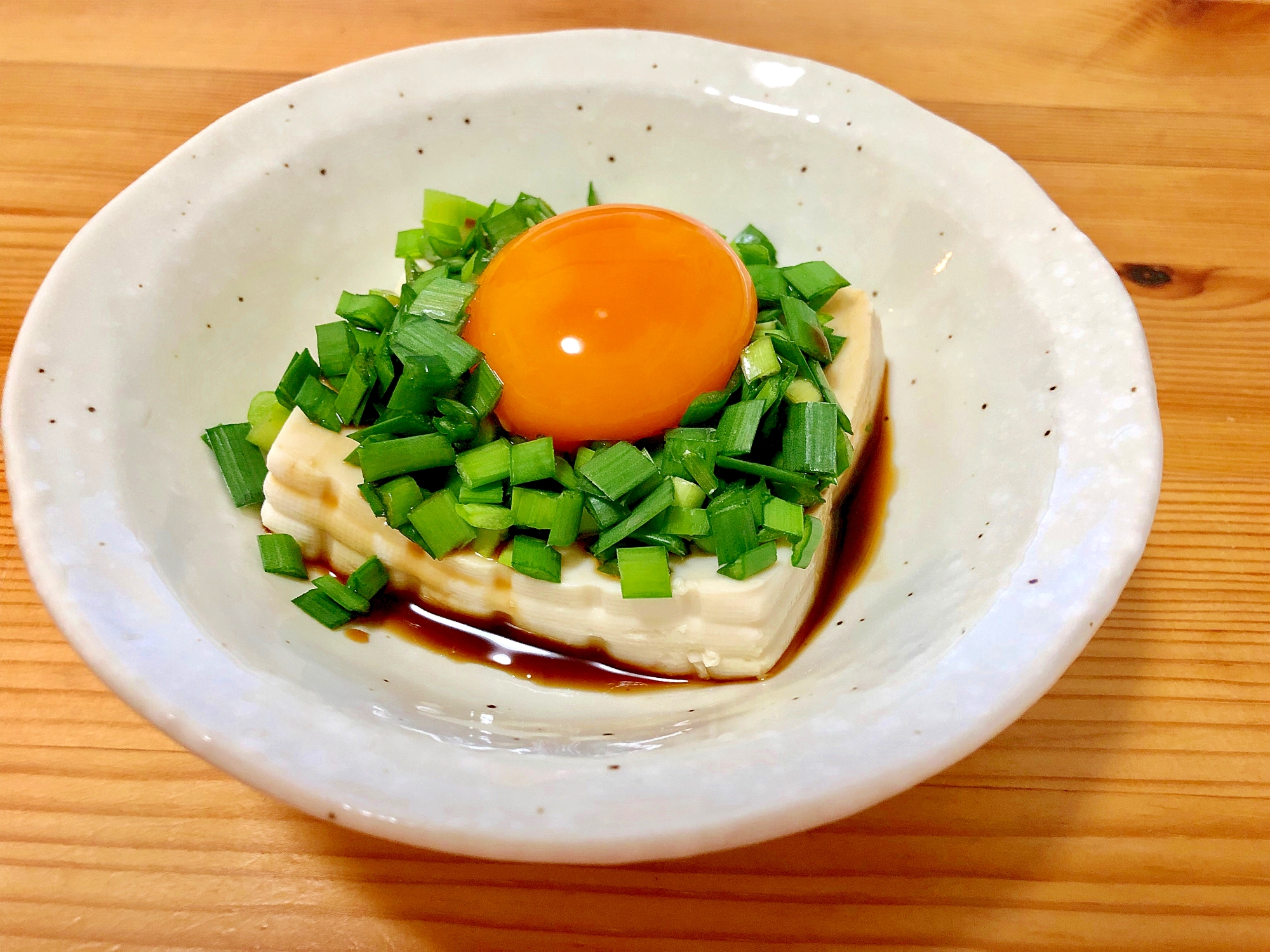 居酒屋メニュー ニラ玉豆腐 レシピ 作り方 By きのこのみみ 楽天レシピ