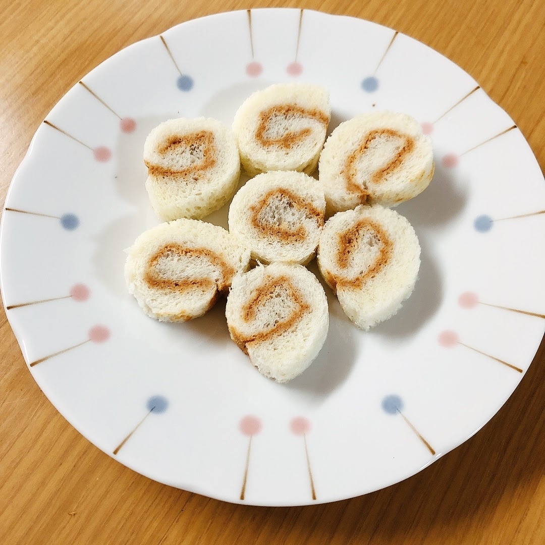 離乳食・幼児食☆きなこロールサンド