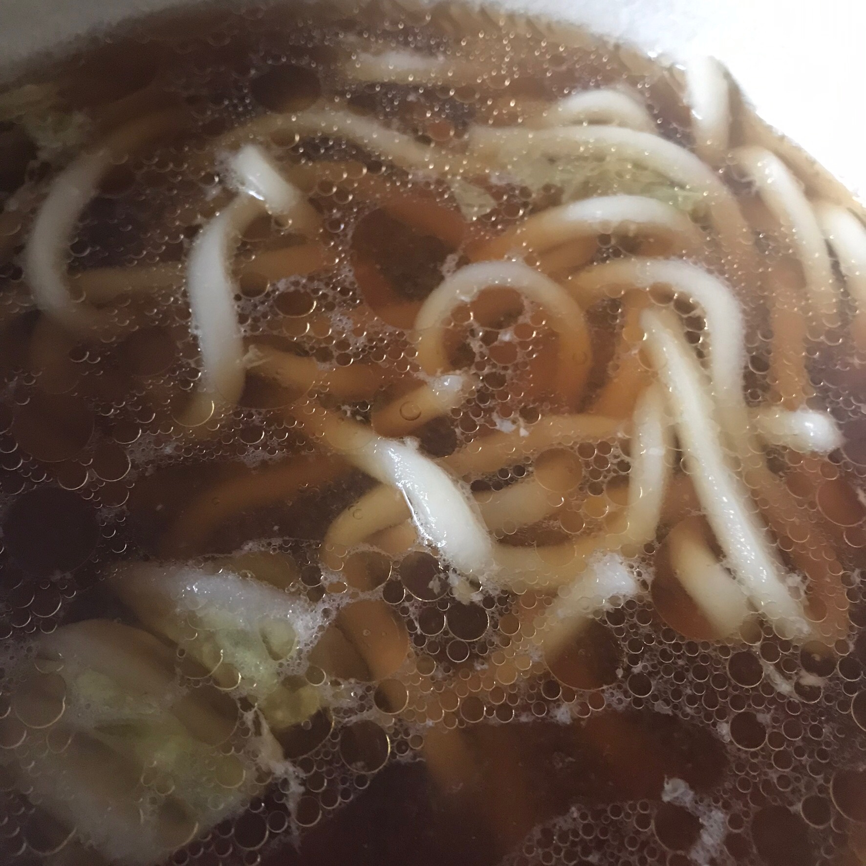 意外とあう！麺つゆにごま油うどん！！