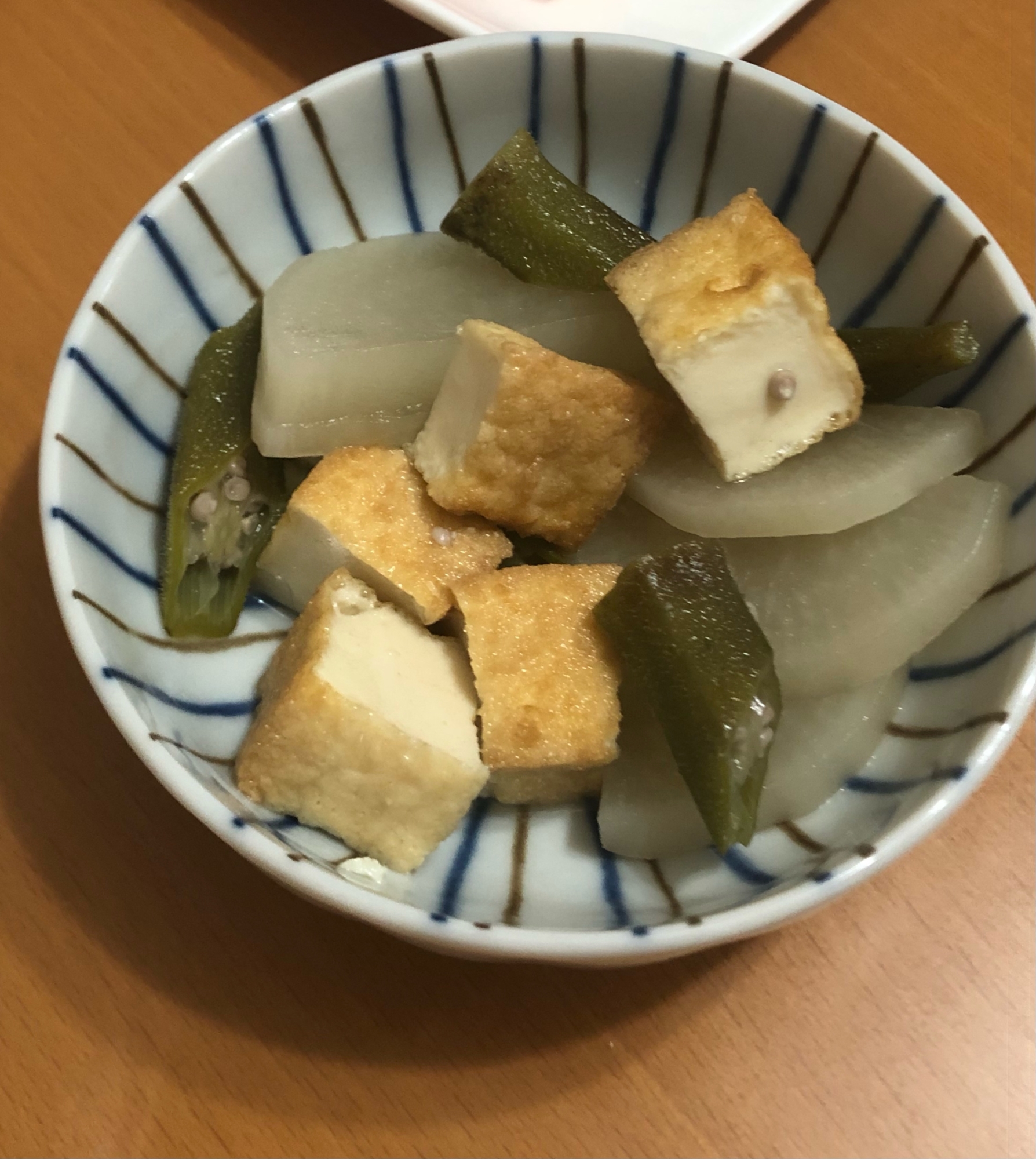 大根と厚揚げの煮物