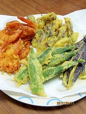 天ぷら (我が家の味)