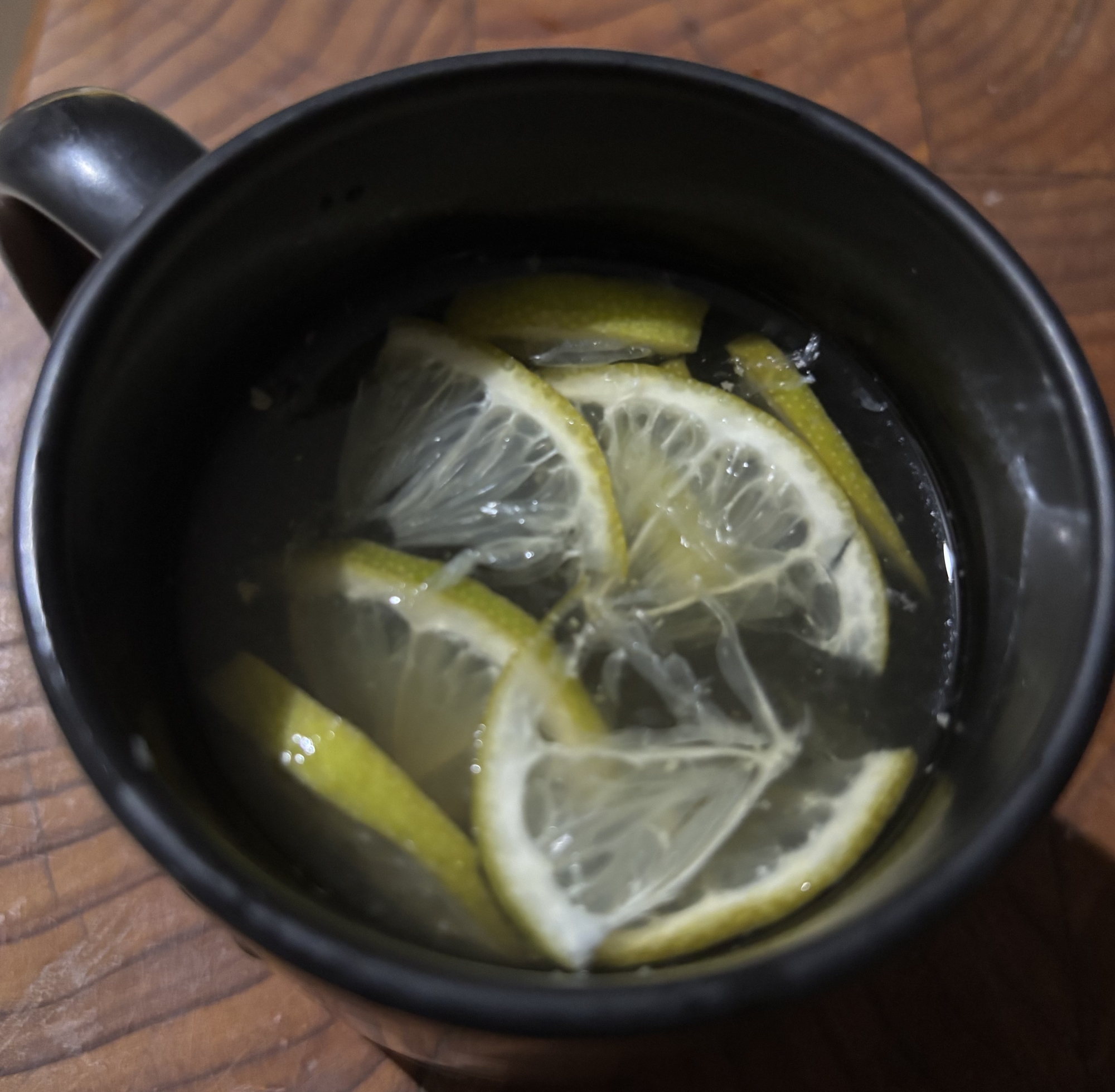 はちみつレモン生姜ホットドリンク