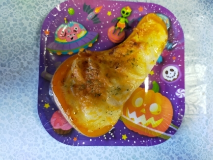 ハロウィンに＊バターナッツかぼちゃのグラタン