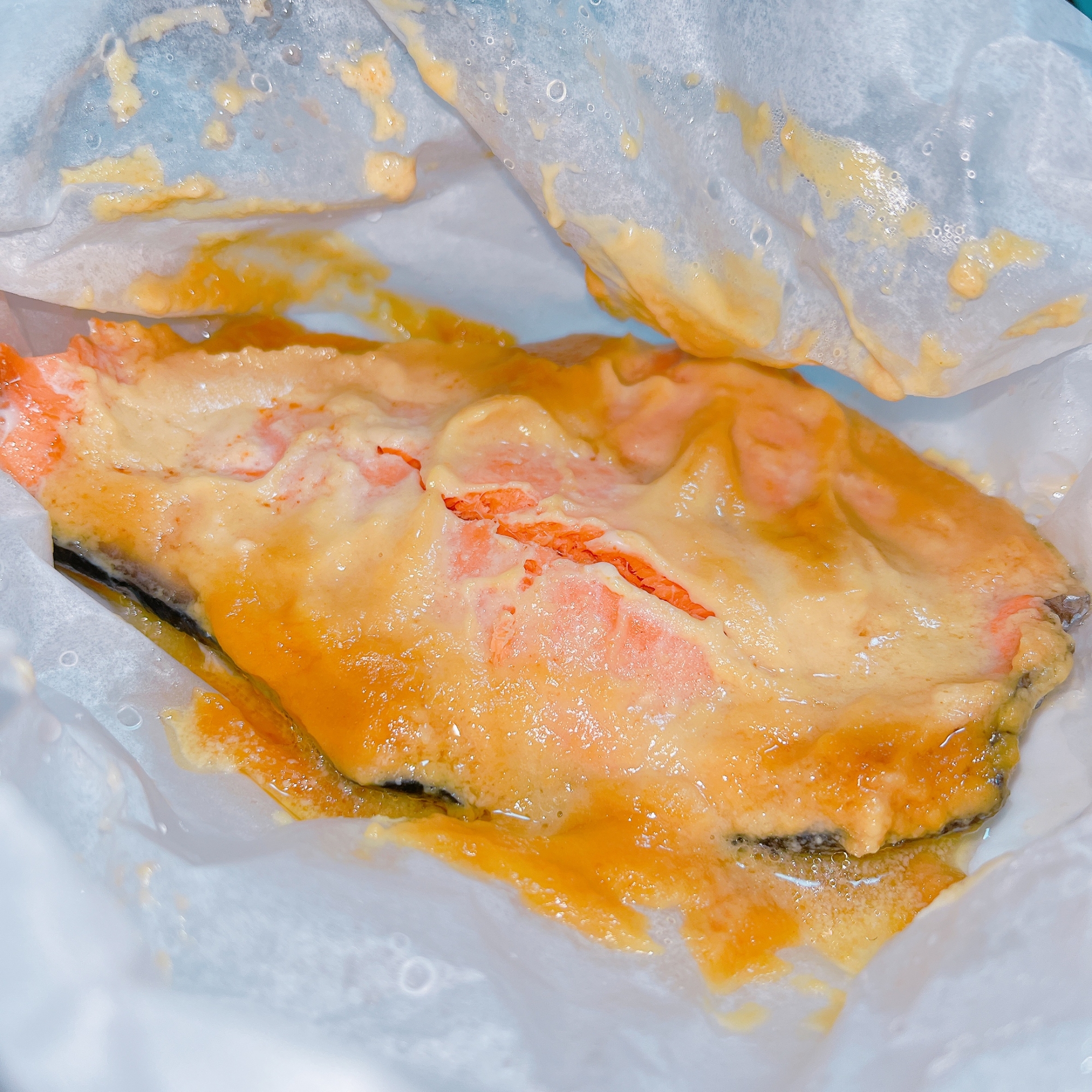 味噌バタマヨ￤鮭のムニエル￤簡単￤おかず￤お弁当