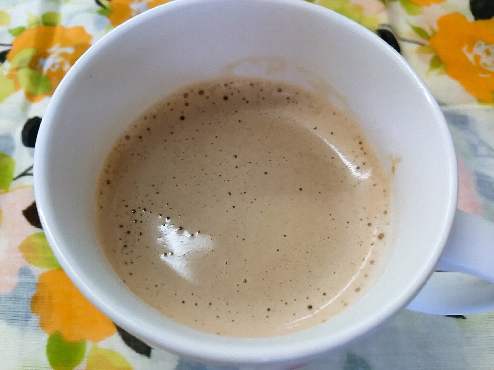 ミルクの濃いきなこコーヒー牛乳