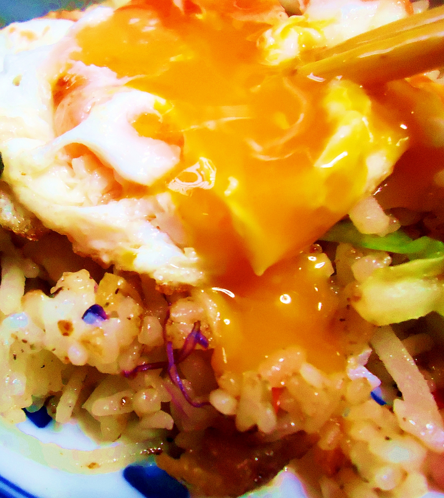 とろ玉 牛サラダチャーハン レシピ 作り方 By ちぇざ8003 楽天レシピ