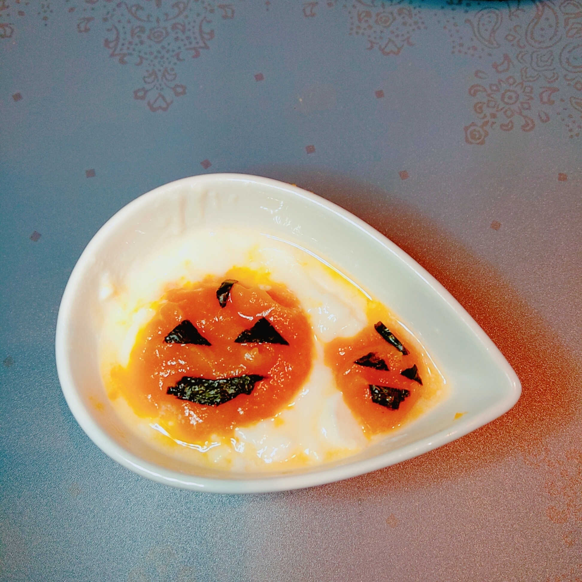 家にあるものでハロウィン離乳食★