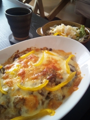 とろ～りマヨチーズ焼きカレー♪