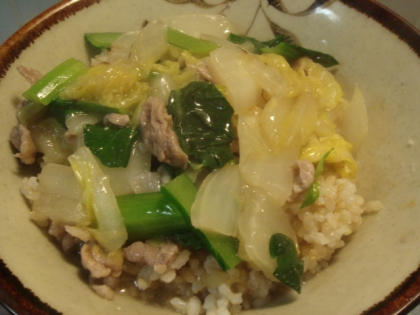 ご飯がすすむ味付けの✿冷蔵庫にある野菜で中華丼❤