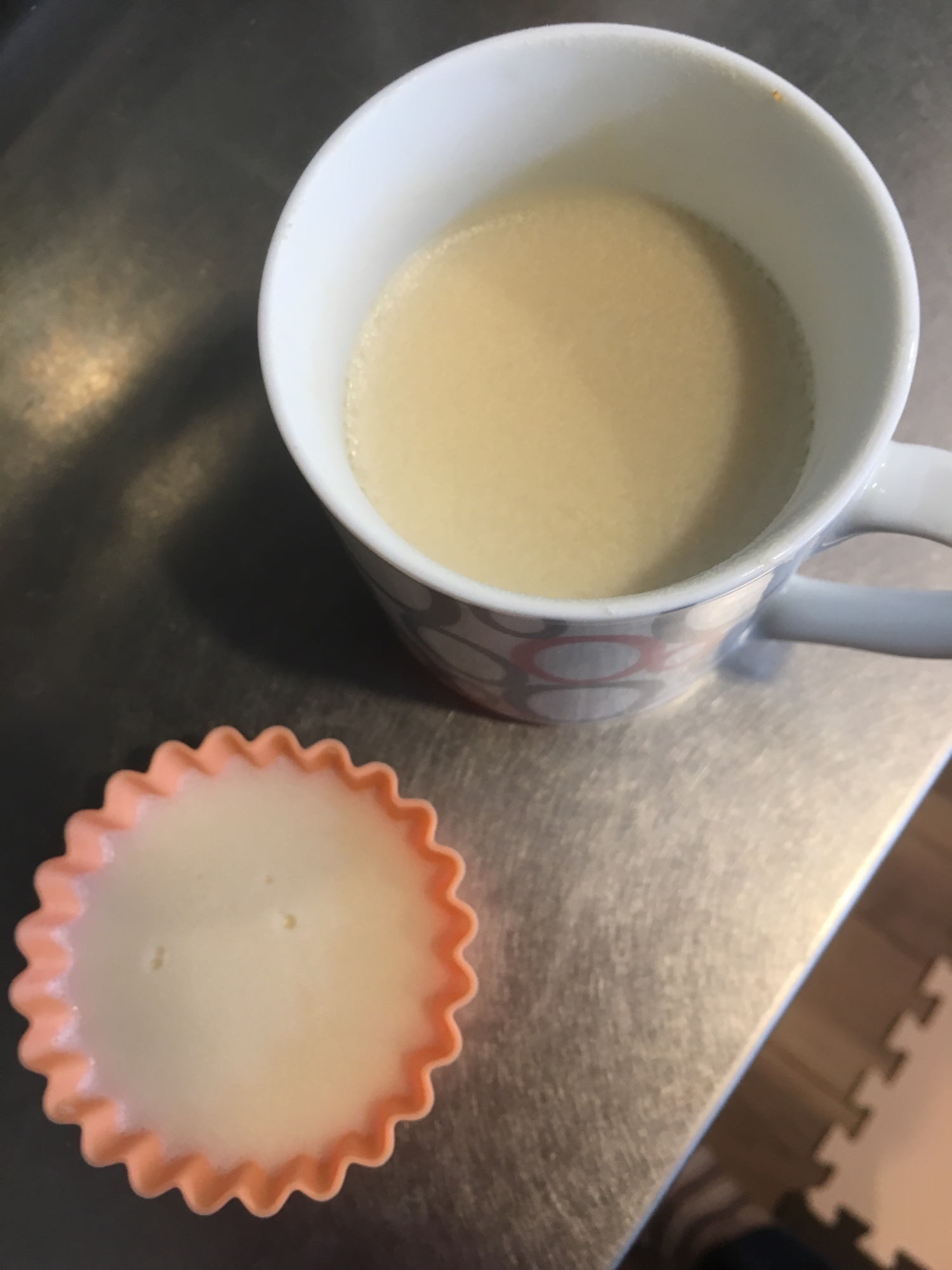 親子でヘルシーおやつ 高野豆腐プリン