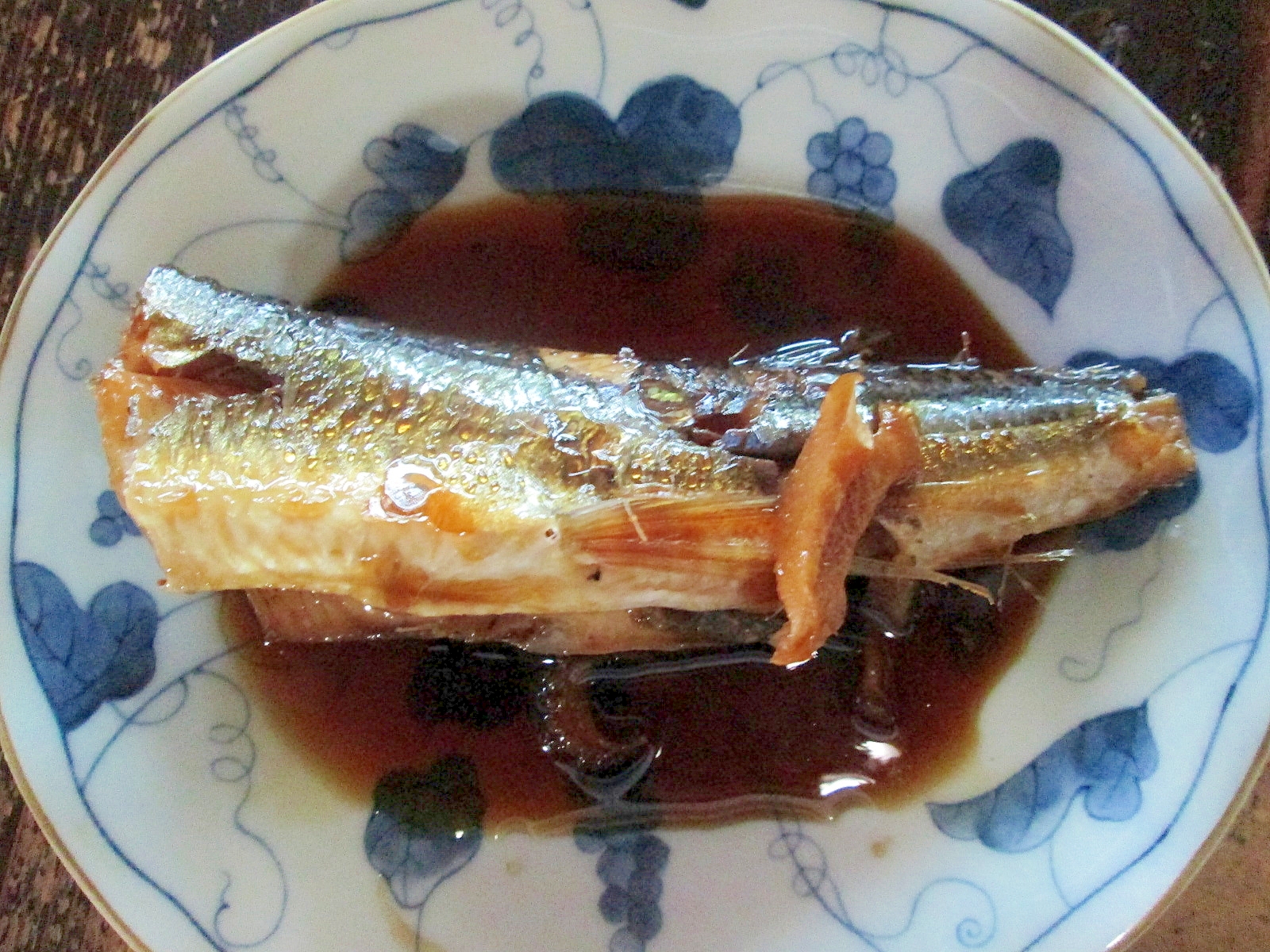 トビウオの煮魚