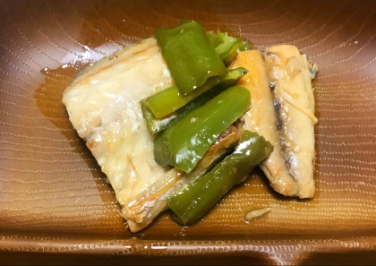 ポン酢×生姜の味が美味しかったです！フライパンが小さくピーマン蒸し焼きでしたが、次は大きいフライパンで作りたいです！