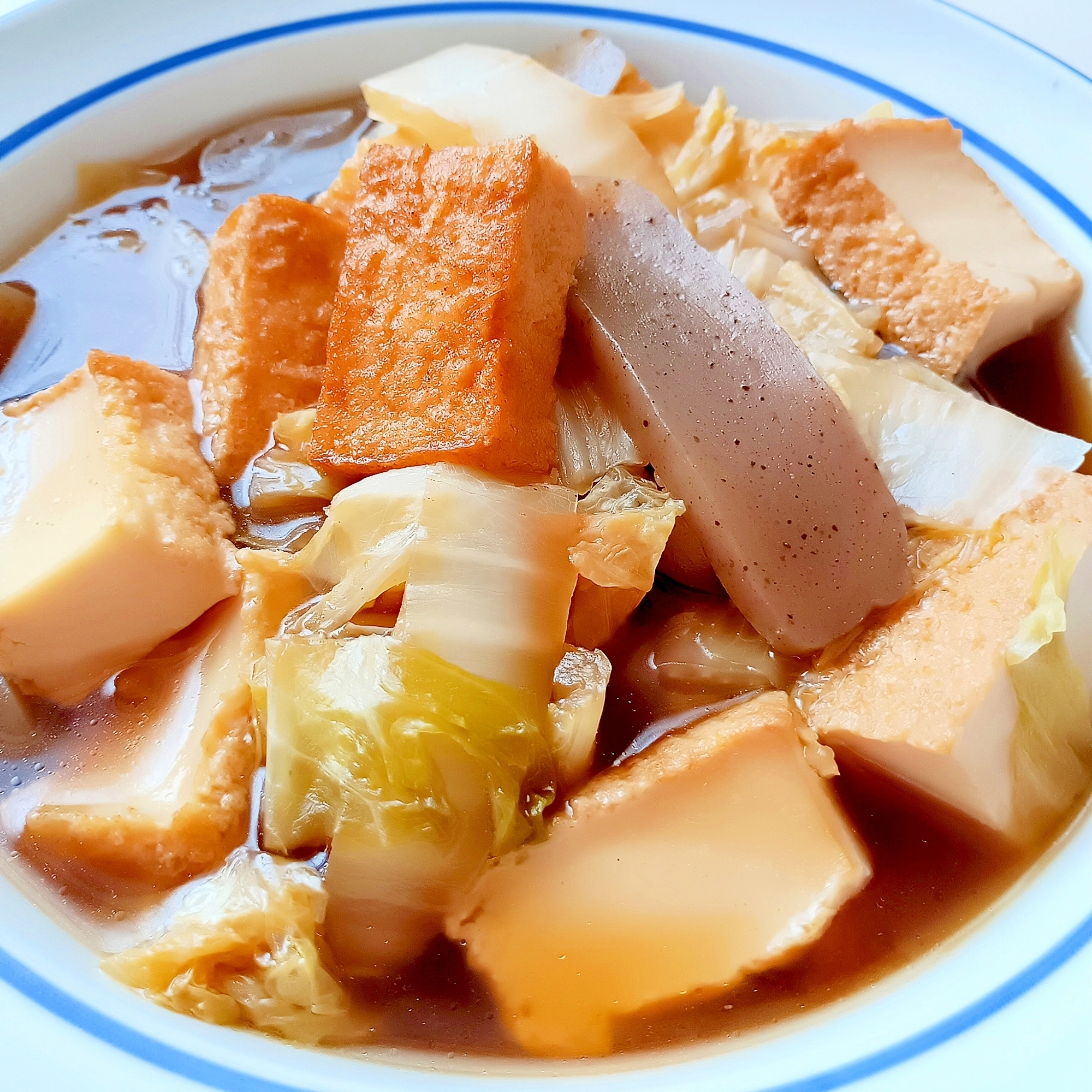 【副菜】白菜と厚揚げの煮物【簡単】