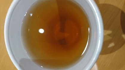 まだまだ麦茶を飲む我が家。おいしく飲みました！