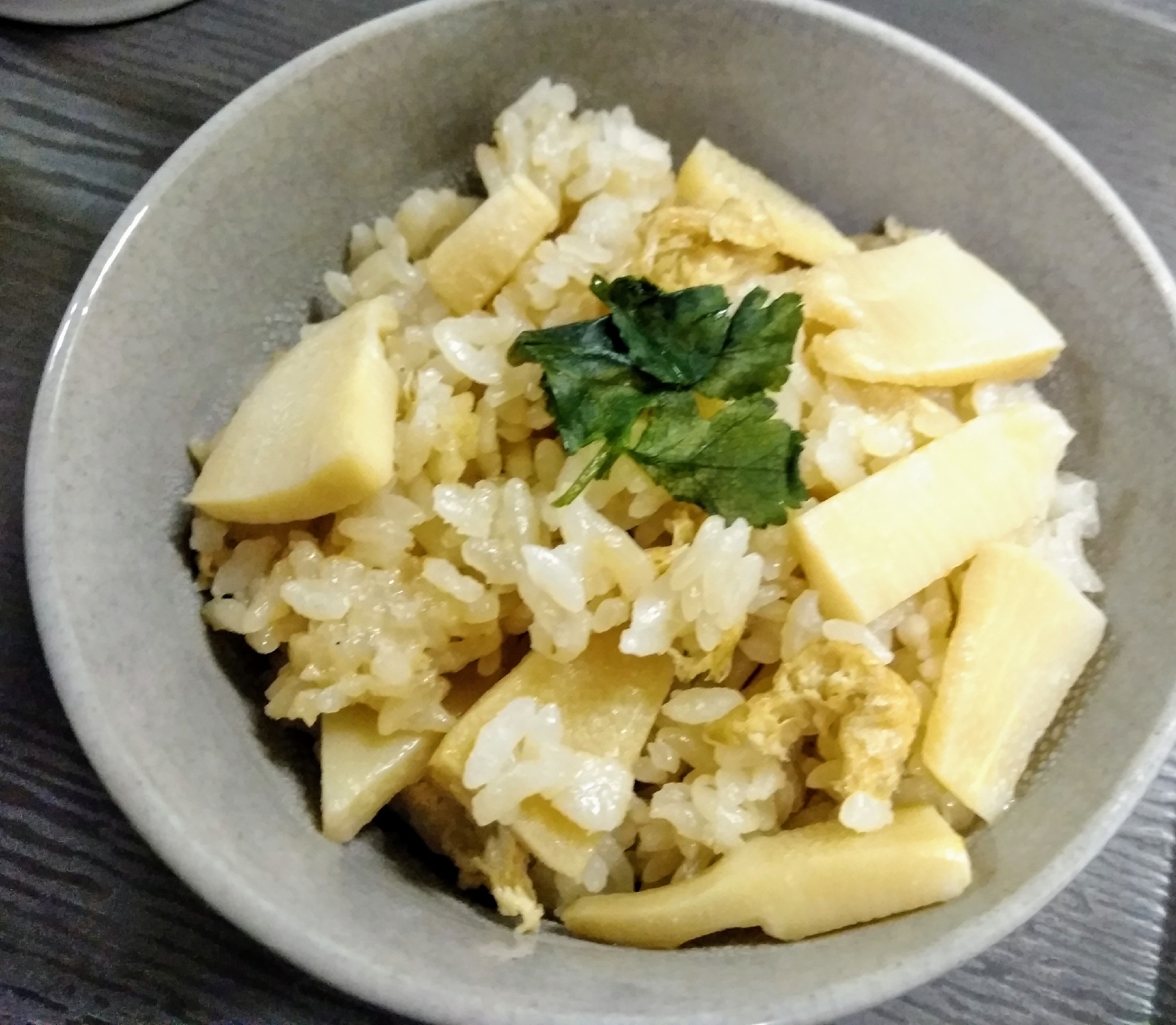 たっぷり筍ご飯de夕飯が簡単desu!