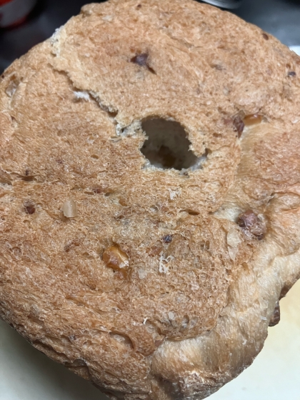 ホームベーカリーで黒糖きなこパン