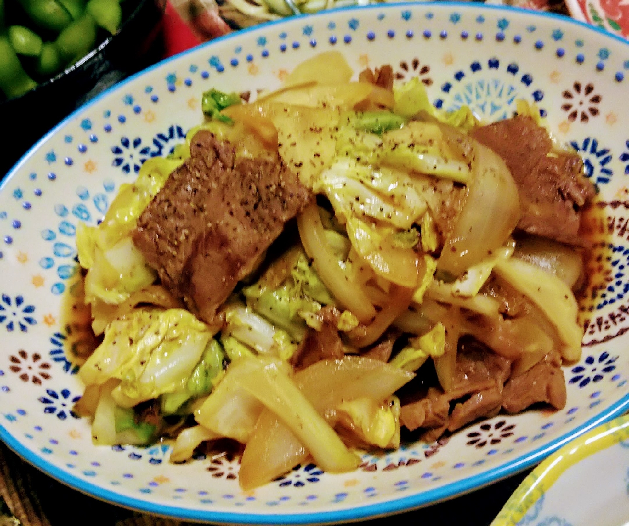 牛肉野菜炒め