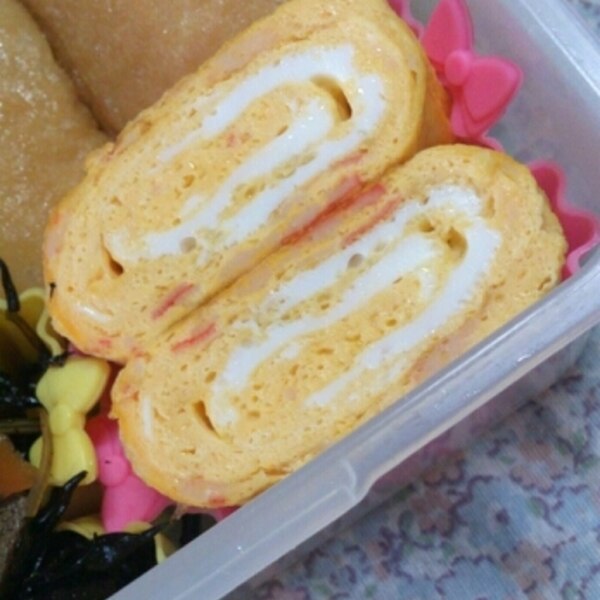 お弁当に カニマヨ卵焼き レシピ 作り方 By はな94 楽天レシピ お弁当に カニマヨ卵焼き レシピ 作り方 By はな94 楽天レシピ