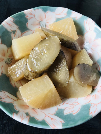 ごぼうと大根の煮物