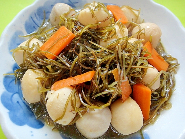 里芋ときざみ昆布の煮物