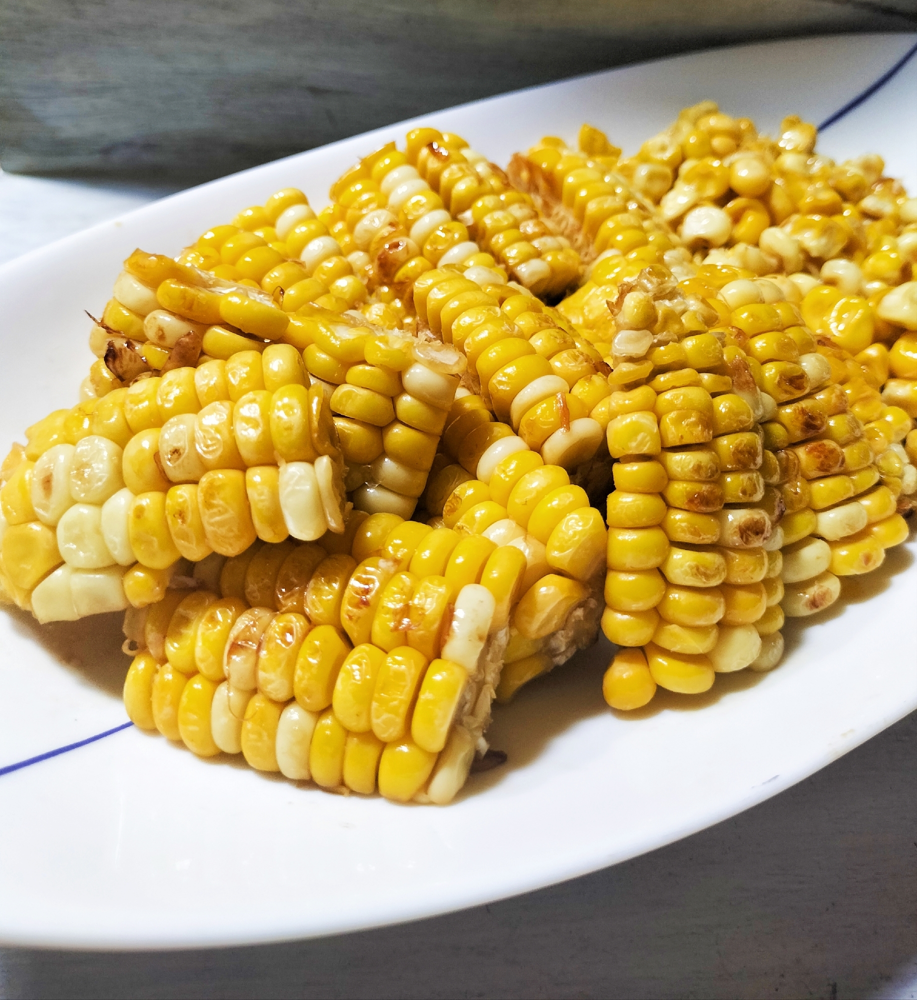 みんなでつまめる♡焼きもろこし