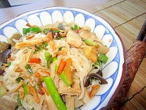 ベトナム麵スーチカ＆野菜ナンプラー風