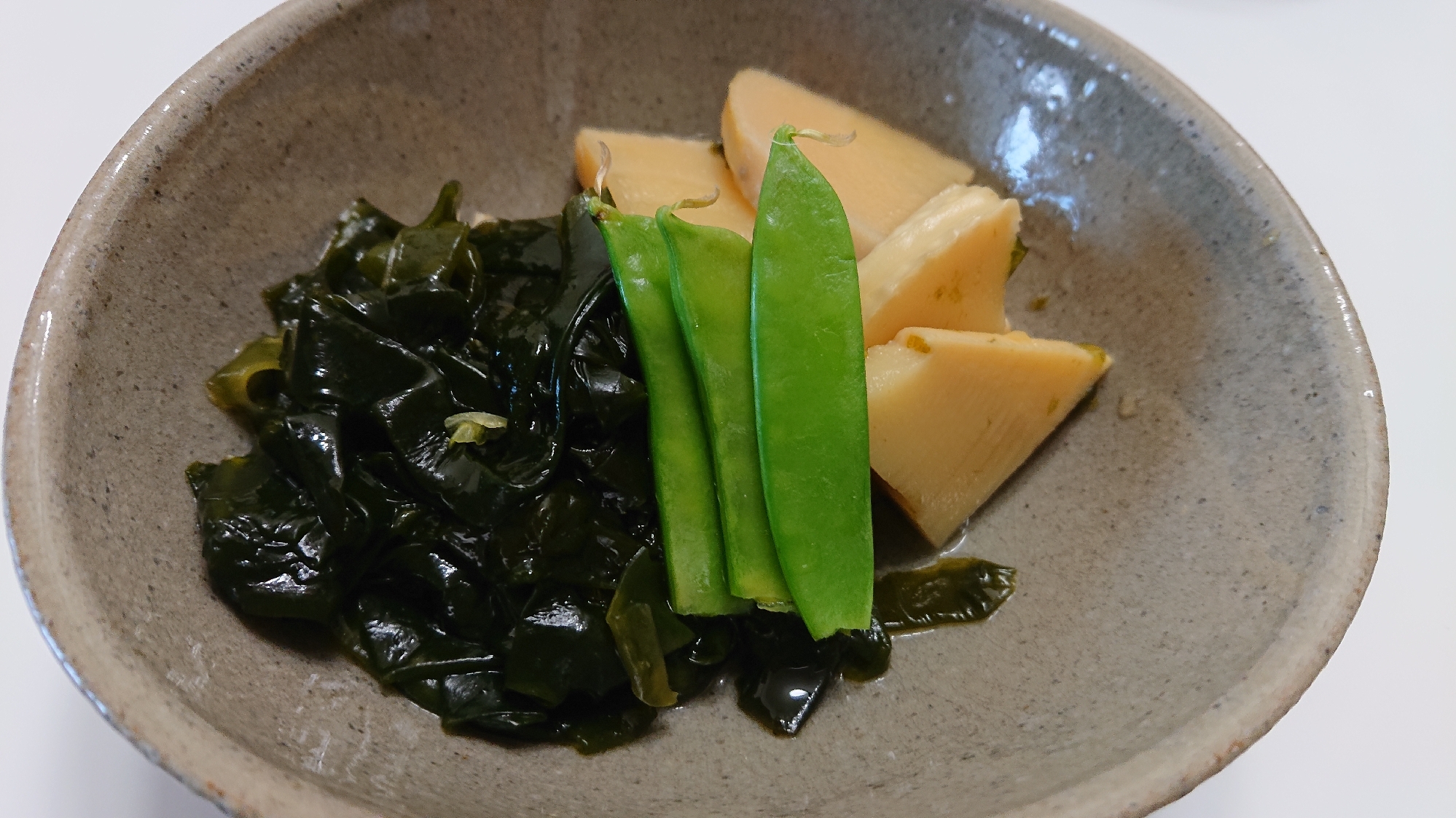 新竹の子と若布の煮物