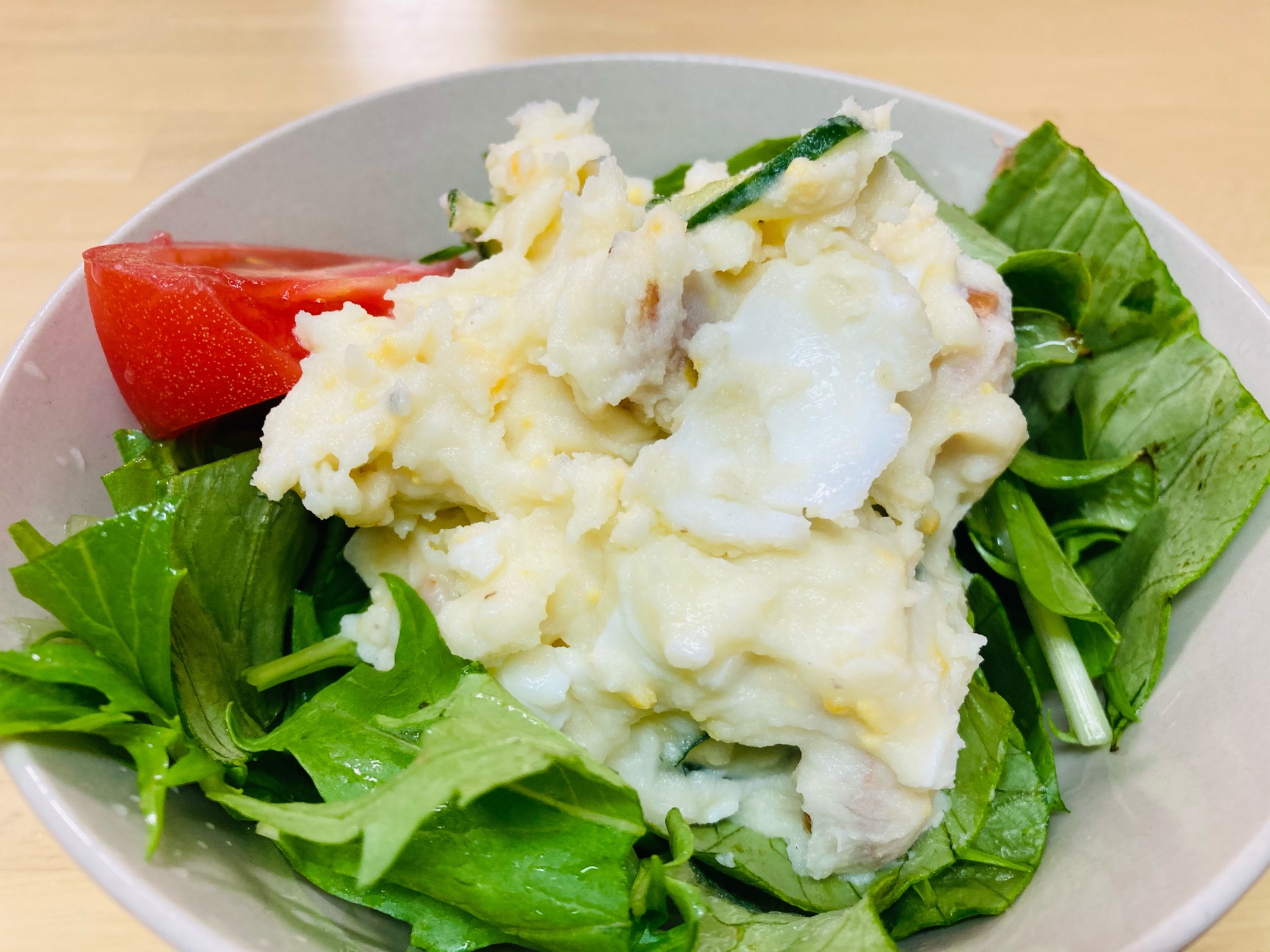 コストコマッシュポテトでポテトサラダ!!