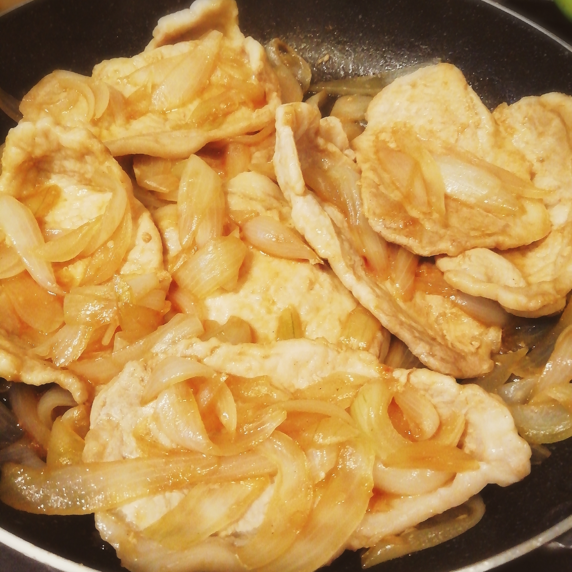 生姜焼き用豚ロースで南蛮風