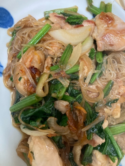 緑豆春雨で！チャプチェ